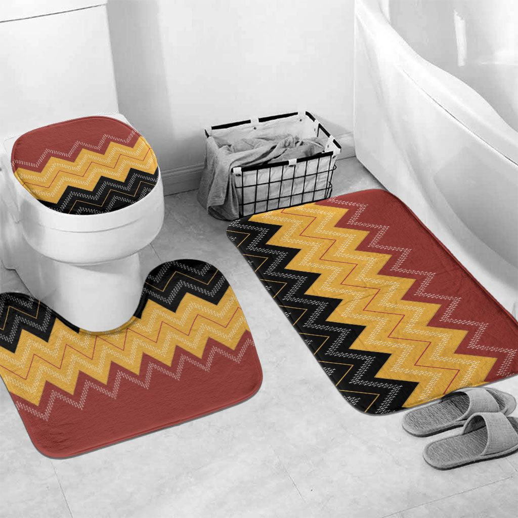 Kaokao Maori Tukutuku Inspired New Zealand Bathroom Set