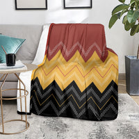 Kaokao Maori Tukutuku Inspired New Zealand Blanket