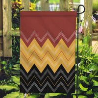 Kaokao Maori Tukutuku Inspired New Zealand Garden Flag