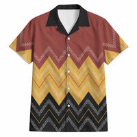 Kaokao Maori Tukutuku Inspired New Zealand Hawaiian Shirt