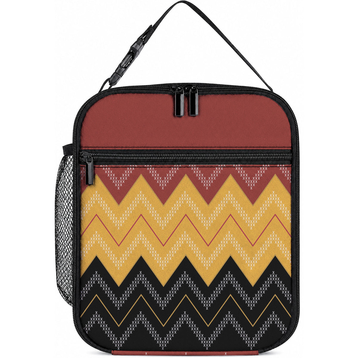 Kaokao Maori Tukutuku Inspired New Zealand Lunch Bag