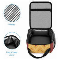 Kaokao Maori Tukutuku Inspired New Zealand Lunch Bag