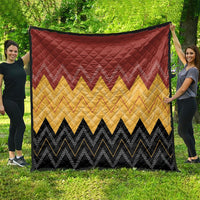 Kaokao Maori Tukutuku Inspired New Zealand Quilt