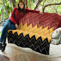Kaokao Maori Tukutuku Inspired New Zealand Quilt