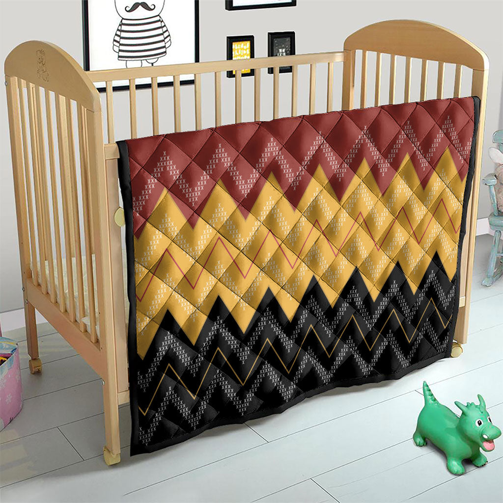 Kaokao Maori Tukutuku Inspired New Zealand Quilt
