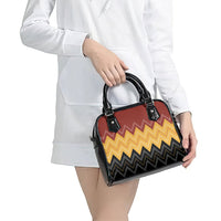 Kaokao Maori Tukutuku Inspired New Zealand Shoulder Handbag