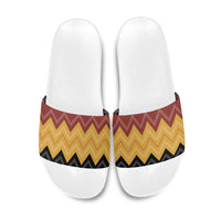 Kaokao Maori Tukutuku Inspired New Zealand Slide Sandals