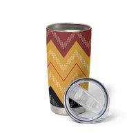 Kaokao Maori Tukutuku Inspired New Zealand Tumbler Cup