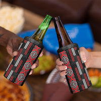 Roimata Toroa Maori Taniko Inspired New Zealand 4 in 1 Can Cooler Tumbler