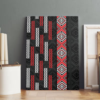 Roimata Toroa Maori Taniko Inspired New Zealand Canvas Wall Art