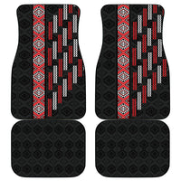 Roimata Toroa Maori Taniko Inspired New Zealand Car Mats