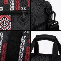 Roimata Toroa Maori Taniko Inspired New Zealand Duffle Bag