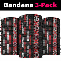 Roimata Toroa Maori Taniko Inspired New Zealand Neck Gaiter