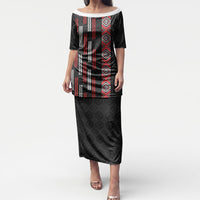 Roimata Toroa Maori Taniko Inspired New Zealand Puletasi