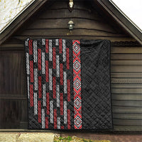 Roimata Toroa Maori Taniko Inspired New Zealand Quilt