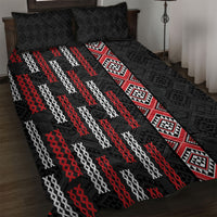 Roimata Toroa Maori Taniko Inspired New Zealand Quilt Bed Set