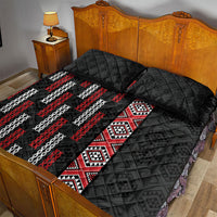 Roimata Toroa Maori Taniko Inspired New Zealand Quilt Bed Set