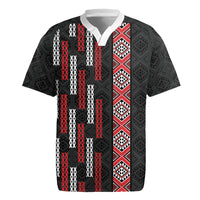 Roimata Toroa Maori Taniko Inspired New Zealand Rugby Jersey