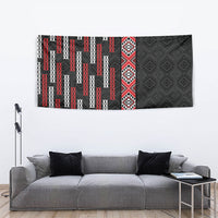 Roimata Toroa Maori Taniko Inspired New Zealand Tapestry