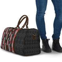 Roimata Toroa Maori Taniko Inspired New Zealand Travel Bag