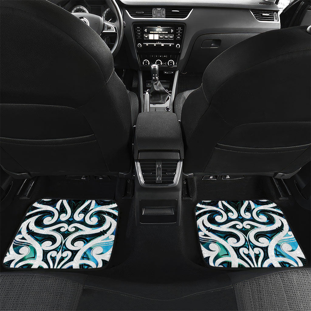 New Zealand Whakairo Car Mats Tiki Maori Carving Taniko Motifs