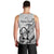 Fiji Tapa Rugby Men Tank Top Flying Fijian 2023 World Cup With Dabbing Ball LT14 - Polynesian Pride