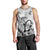 Fiji Tapa Rugby Men Tank Top Flying Fijian 2023 World Cup With Dabbing Ball LT14 - Polynesian Pride