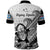 Fiji Tapa Rugby Polo Shirt Flying Fijian 2023 World Cup With Dabbing Ball LT14 - Polynesian Pride