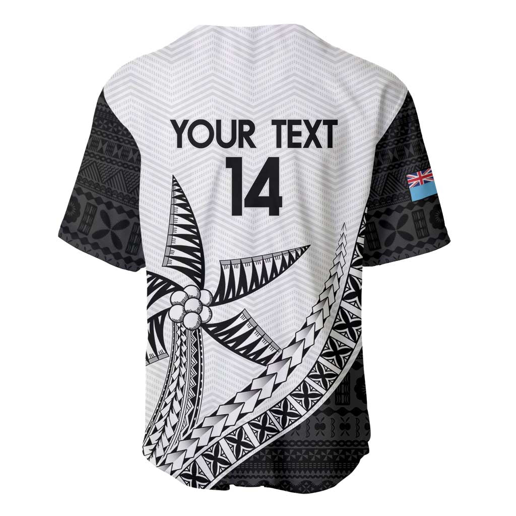 Custom Fiji Rugby Baseball Jersey Go Champions Fijian Tapa Cloth LT14 - Polynesian Pride