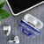Personalised Queen Salote College AirPods Case Kolisi Fefine 100th Anniversary Kupesi Blue - Polynesian Pride