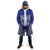 Personalised Queen Salote College Cloak Kolisi Fefine 100th Anniversary Kupesi Blue - Polynesian Pride