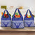 Personalised Queen Salote College Grocery Bag Kolisi Fefine 100th Anniversary Kupesi Blue - Polynesian Pride