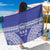 Personalised Queen Salote College Sarong Kolisi Fefine 100th Anniversary Kupesi Blue - Polynesian Pride