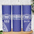 Personalised Queen Salote College Skinny Tumbler Kolisi Fefine 100th Anniversary Kupesi Blue - Polynesian Pride