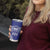 Personalised Queen Salote College Tumbler Cup Kolisi Fefine 100th Anniversary Kupesi Blue - Polynesian Pride