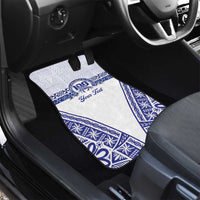 Personalised Queen Salote College Car Mats Kolisi Fefine 100th Anniversary Kupesi White - Polynesian Pride