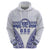 Personalised Queen Salote College Hoodie Kolisi Fefine 100th Anniversary Kupesi White - Polynesian Pride