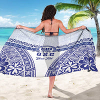 Personalised Queen Salote College Sarong Kolisi Fefine 100th Anniversary Kupesi White - Polynesian Pride