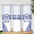 Personalised Queen Salote College Skinny Tumbler Kolisi Fefine 100th Anniversary Kupesi White - Polynesian Pride