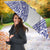 Personalised Queen Salote College Umbrella Kolisi Fefine 100th Anniversary Kupesi White - Polynesian Pride