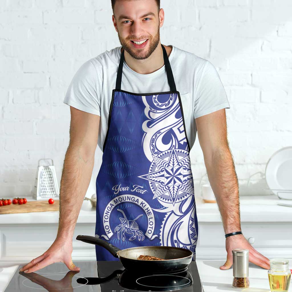 Personalised Queen Salote College Apron QSC Est 1926 Ngatu Pattern - Polynesian Pride