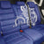 Personalised Queen Salote College Back Car Seat Cover QSC Est 1926 Ngatu Pattern - Polynesian Pride