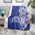 Personalised Queen Salote College Blanket QSC Est 1926 Ngatu Pattern - Polynesian Pride