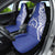 Personalised Queen Salote College Car Seat Cover QSC Est 1926 Ngatu Pattern - Polynesian Pride
