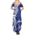 Personalised Queen Salote College Family Matching Summer Maxi Dress and Hawaiian Shirt QSC Est 1926 Ngatu Pattern - Polynesian Pride