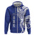 Personalised Queen Salote College Hoodie QSC Est 1926 Ngatu Pattern - Polynesian Pride
