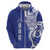 Personalised Queen Salote College Hoodie QSC Est 1926 Ngatu Pattern - Polynesian Pride