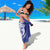Personalised Queen Salote College Sarong QSC Est 1926 Ngatu Pattern - Polynesian Pride