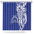 Personalised Queen Salote College Shower Curtain QSC Est 1926 Ngatu Pattern - Polynesian Pride