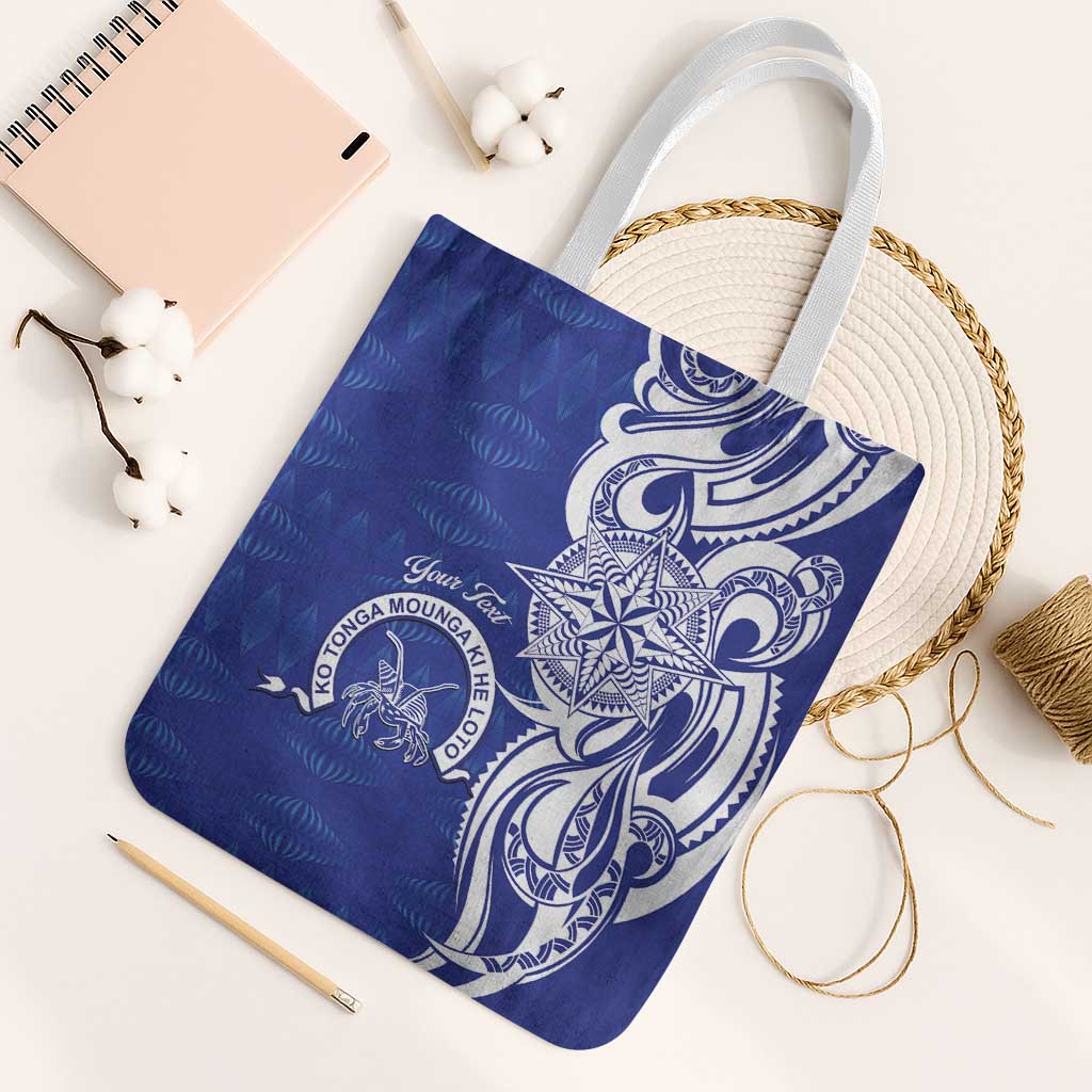 Personalised Queen Salote College Tote Bag QSC Est 1926 Ngatu Pattern - Polynesian Pride